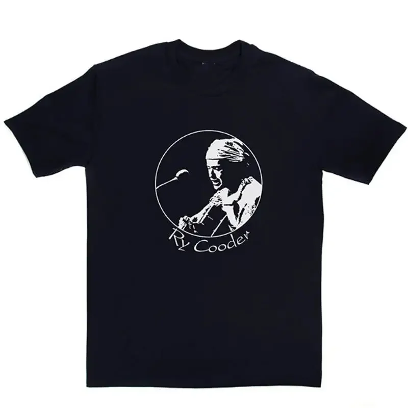 Ry Cooder Guitarist Live Tour T Shirt Classic Black S 5XL 1J0249