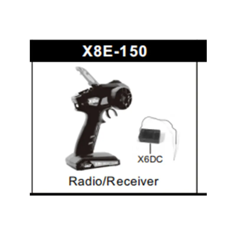 

Запасные части X8E (GS08)-150 Радио/X6DC Rexeiver ДЛЯ RGT EX86130 Pro Runner Новая 1/10 электрическая модель автомобиля с дистанционным управлением