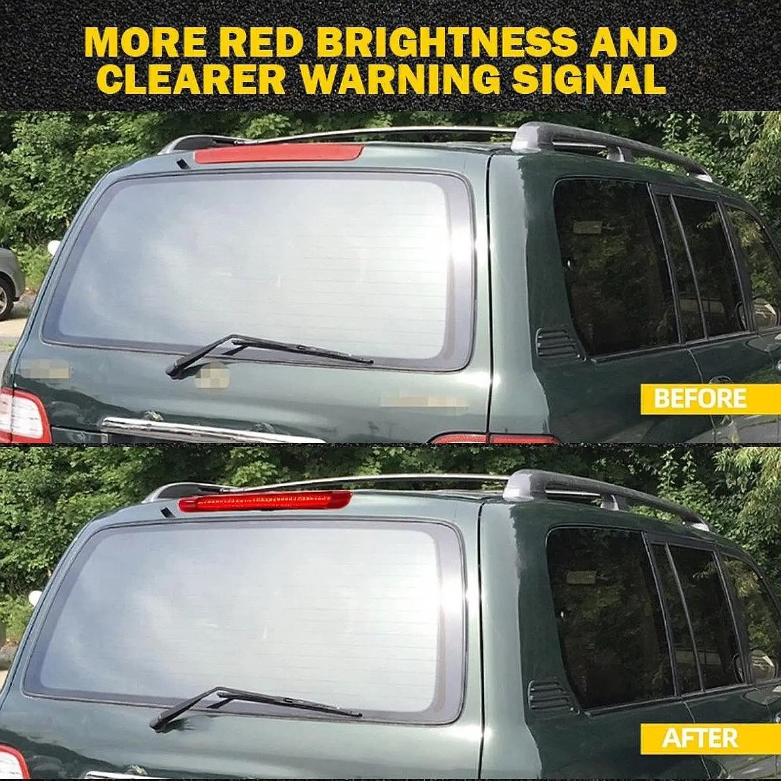 

Waterproof External High Level Brake Lamp Red Center Rear Lights Car Illumination for Toyota for land cruiser FJ100 LX470