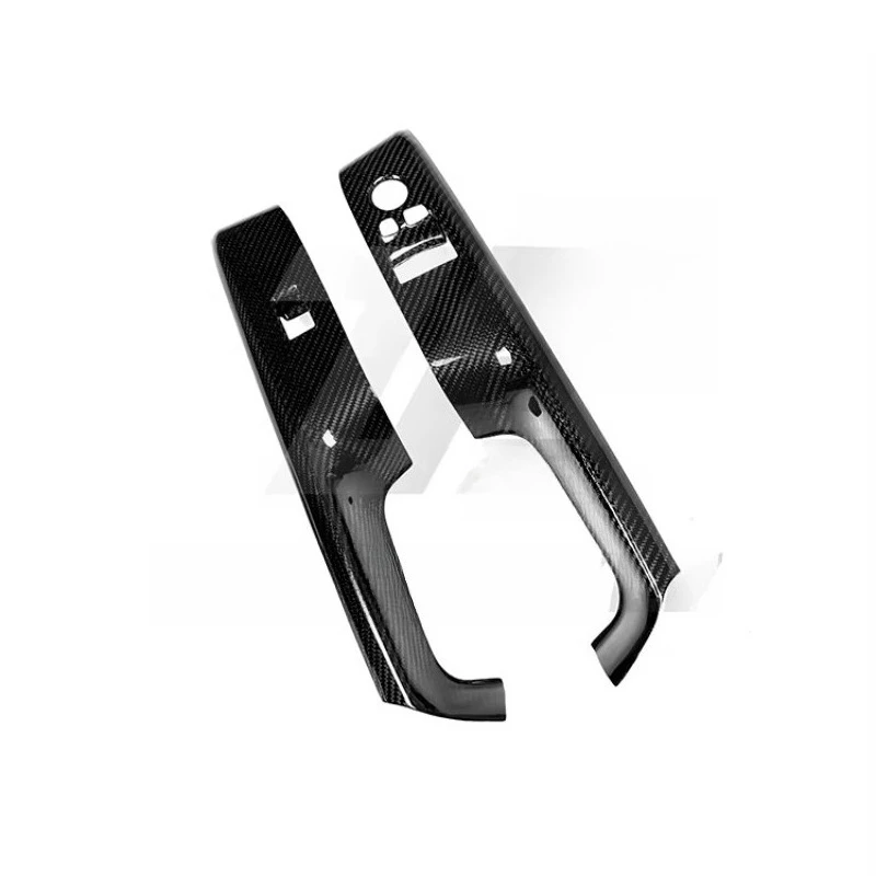 Dry Carbon Fiber for A90 Window Switch Panel Cover LHD Interior Kit (3M Stick on Type) Glass Switch Lift Panel
