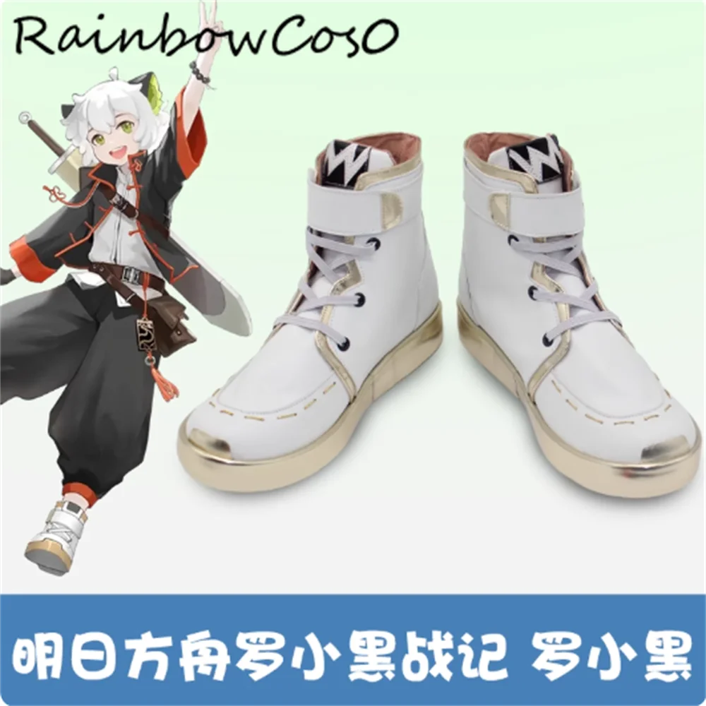 

Luo Xiaohei Hei Легенда о Hei Обувь для косплея Сапоги Игра Аниме Вечеринка Хэллоуин RainbowCos0W5411