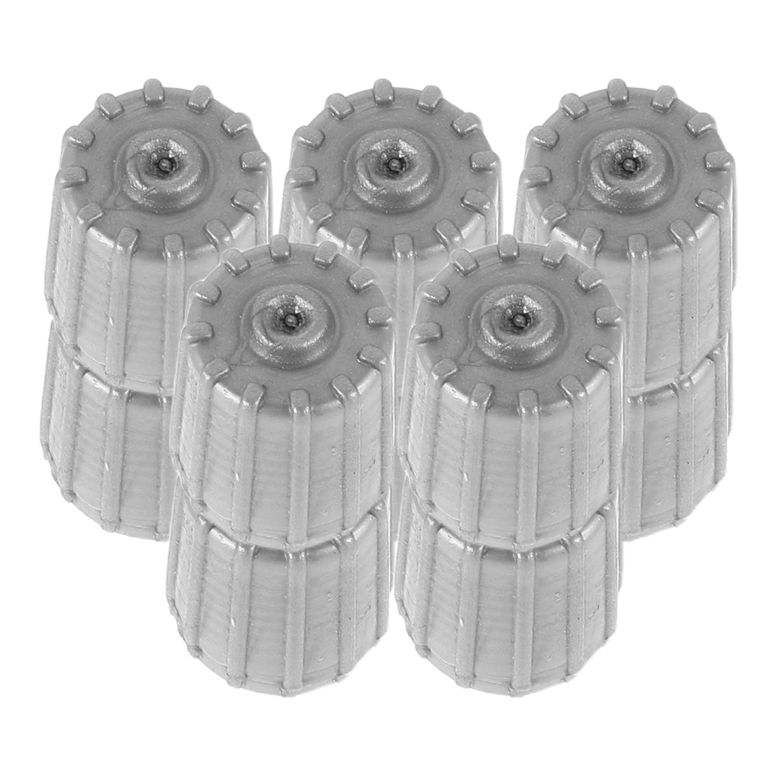 

10Pcs Plastic Valve Stem Caps Tire Valve Covers Sealing Rings for Car Bike Motorcycle Air Leak Protection Car Tire Caps