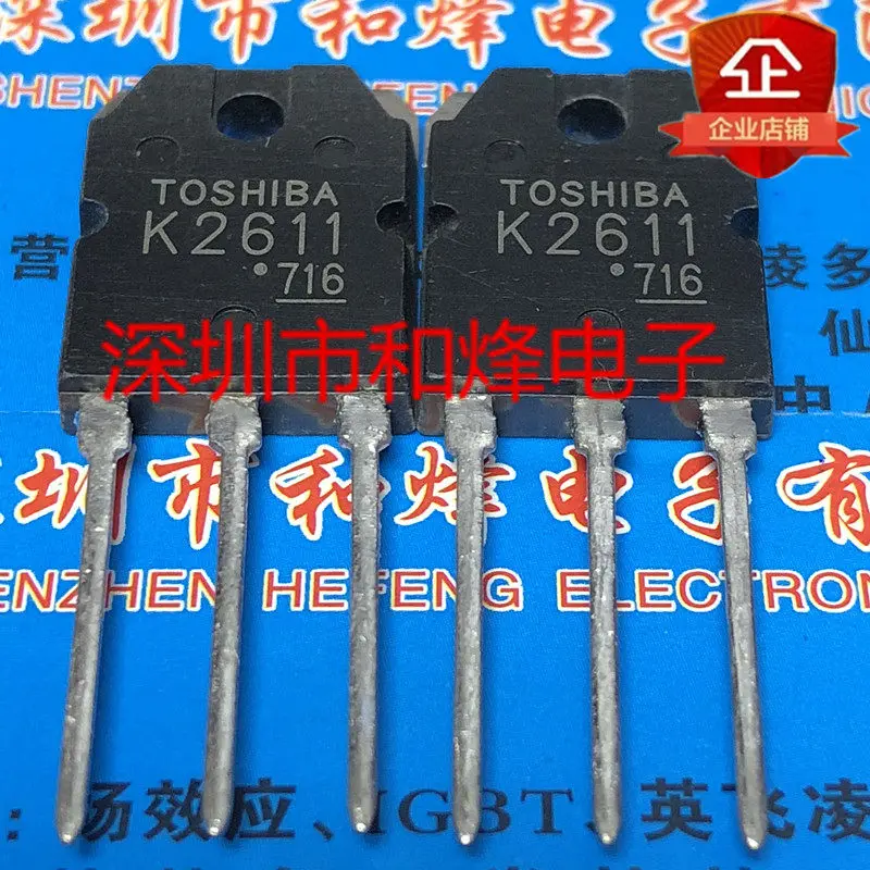 10PCS/LOT K2611 2SK2611 TO-3P 900V 9A - Hoja de Datos - Componente Electrónico para Uso Profesional