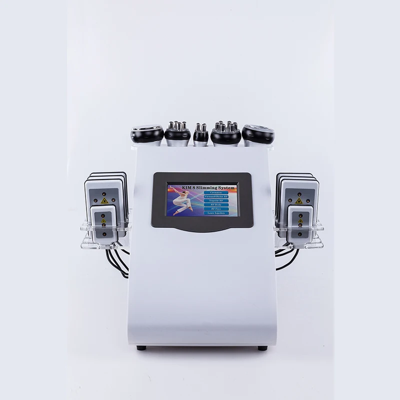hot sell/home use 6 in 1 Vacuum Lipo Ultrasonic Cavitation Slimming massage Machine for spa