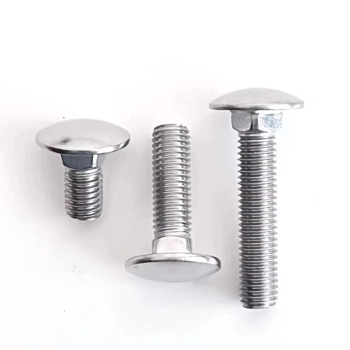 DIN603 Bolts Round Mushroom Head Galvanized Bracket Bolts Black Galvanized Carriage Bolts Preferential prices and service