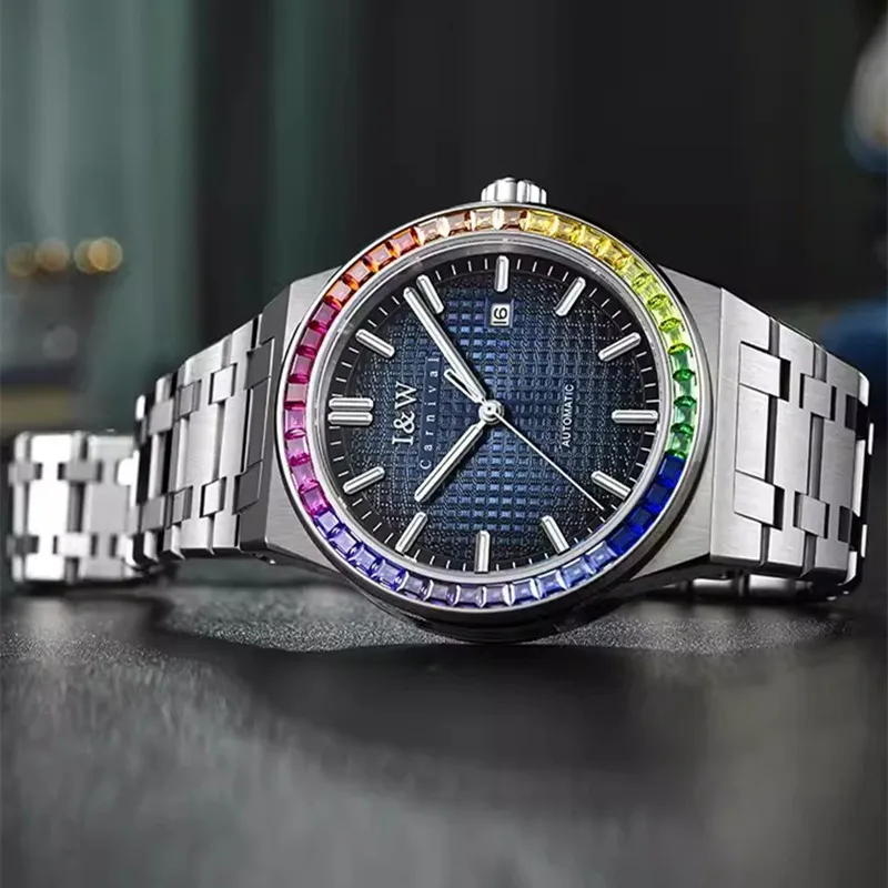 Montre CARNIVAL Mechanical Dress Watches for Men Brands Luxury Sapphire Automatic Wristwatches Mens Waterproof 2026 Reloj Hombre