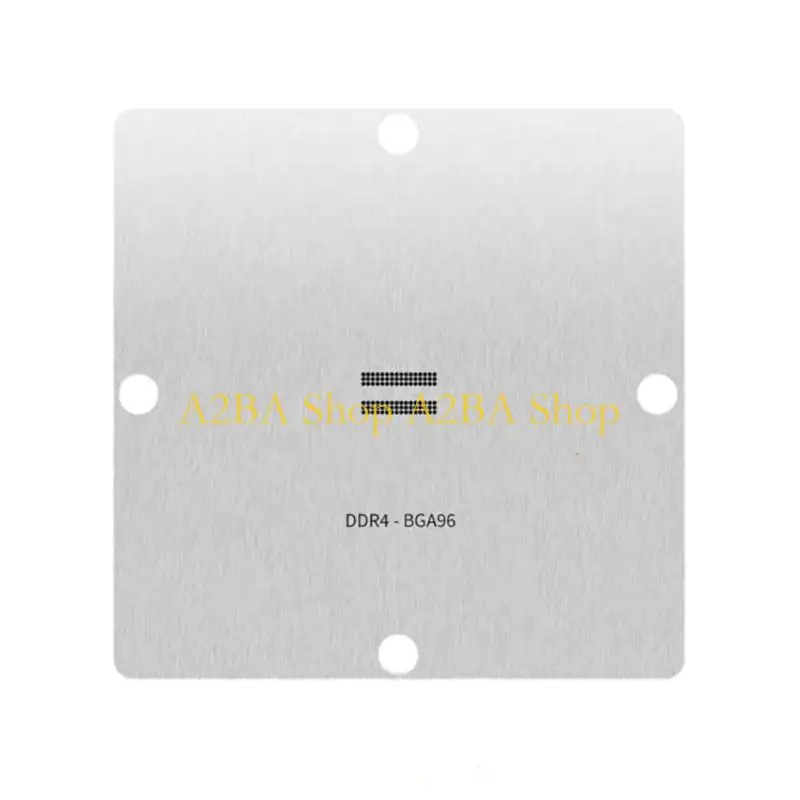 A2BA Steel Solder Ball Stencil For Drive DDR5 BGA78 To BGA152 Reballing Template
