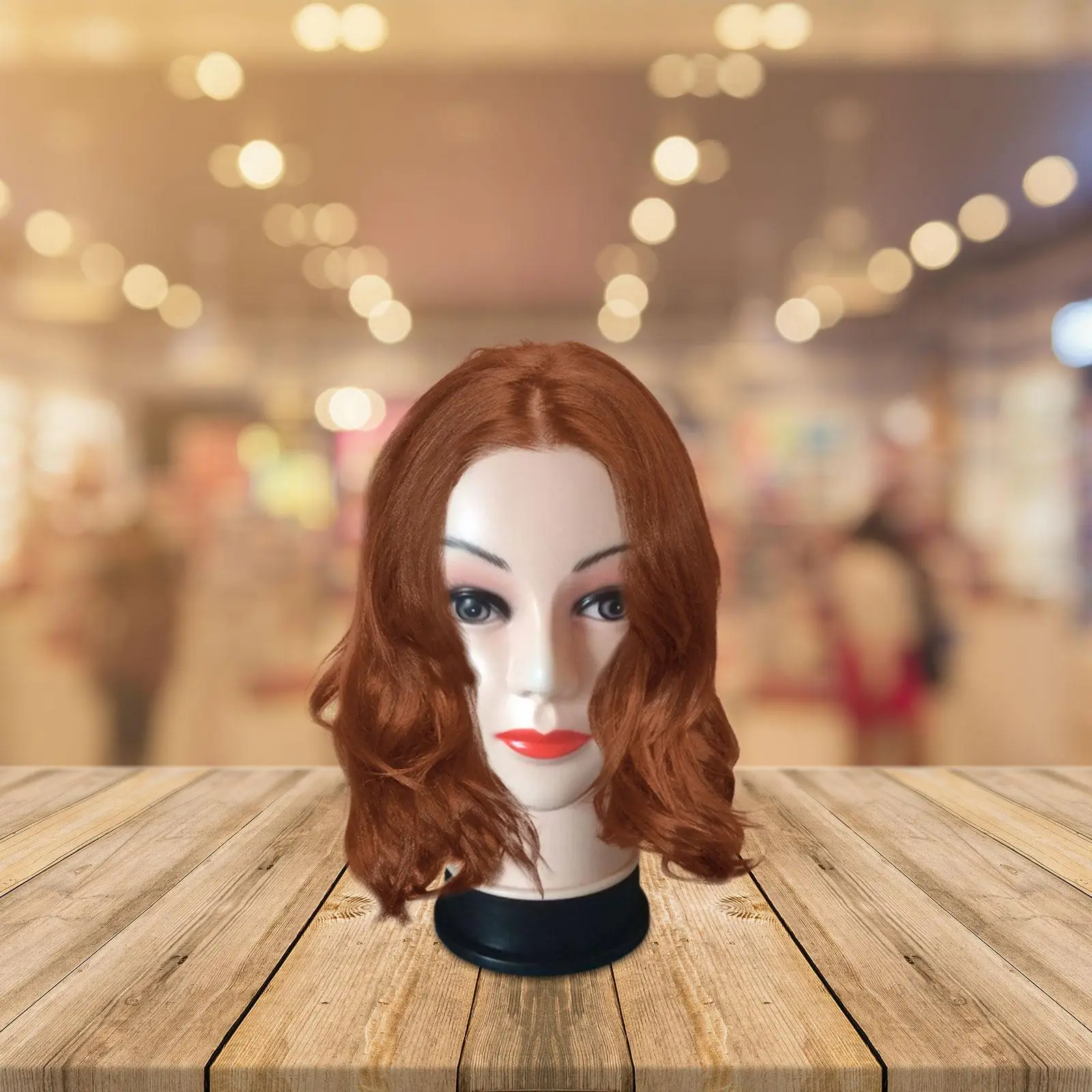 Female Bald Mannequin Head Head Model Headwear Display Props Wigs Display Head Manikin Head for Hair Styling Wigs Cap Display