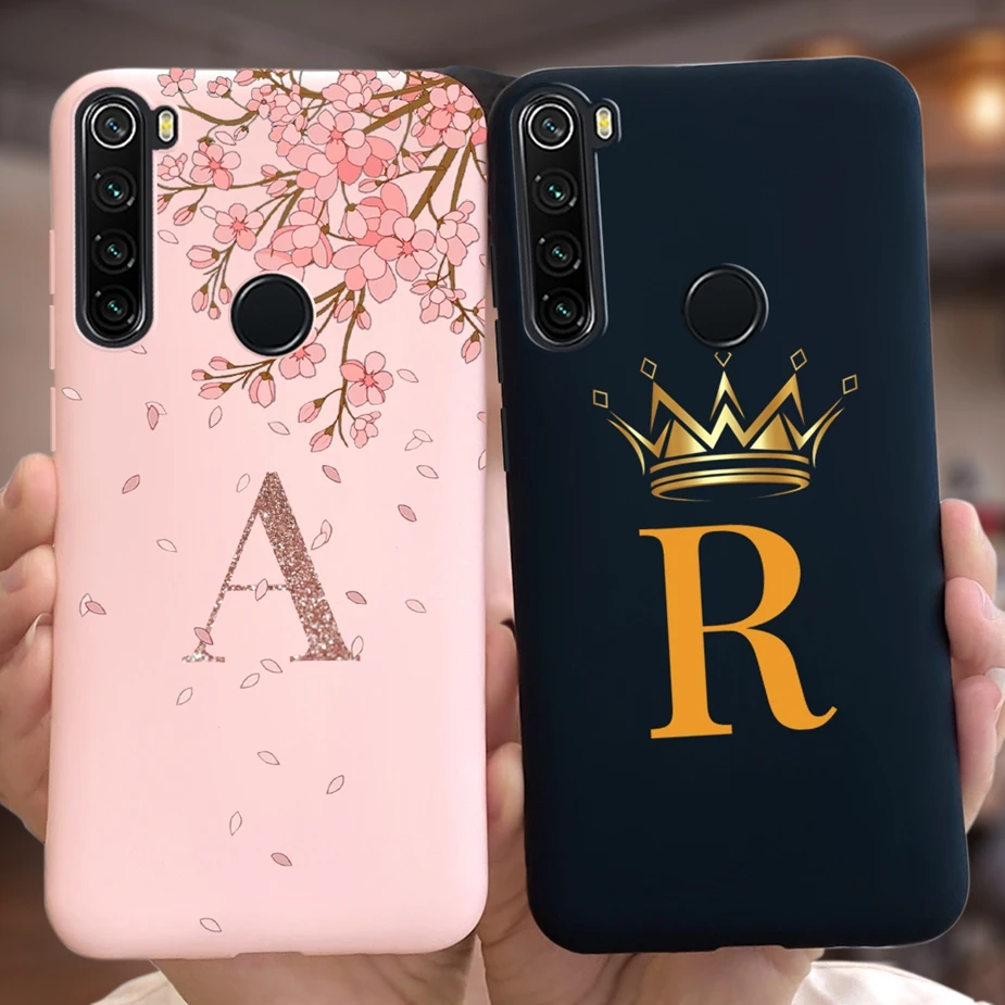 For Xiaomi Redmi Note 8 8T Case Soft Fundas Cute Letters Cover For Redmi Note 8 Pro Phone Cases For Redmi Note 8T Note8 T Bumper