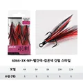Red  black feathers