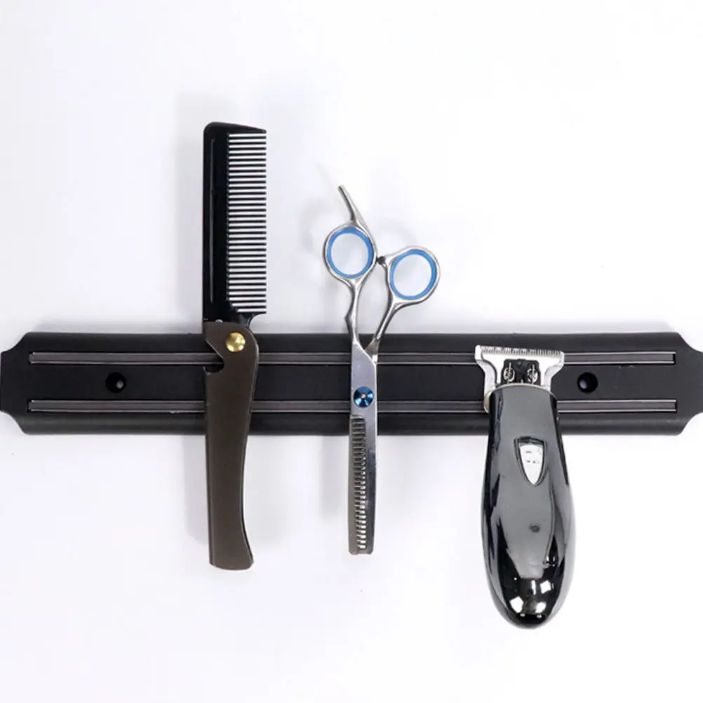 

1Pcs Magnet Suction Hair Clipper Hanging Rack Barber Clippers Holder Hairdressing Tool Organizer Wall Mount Hair Trimmer Storage
