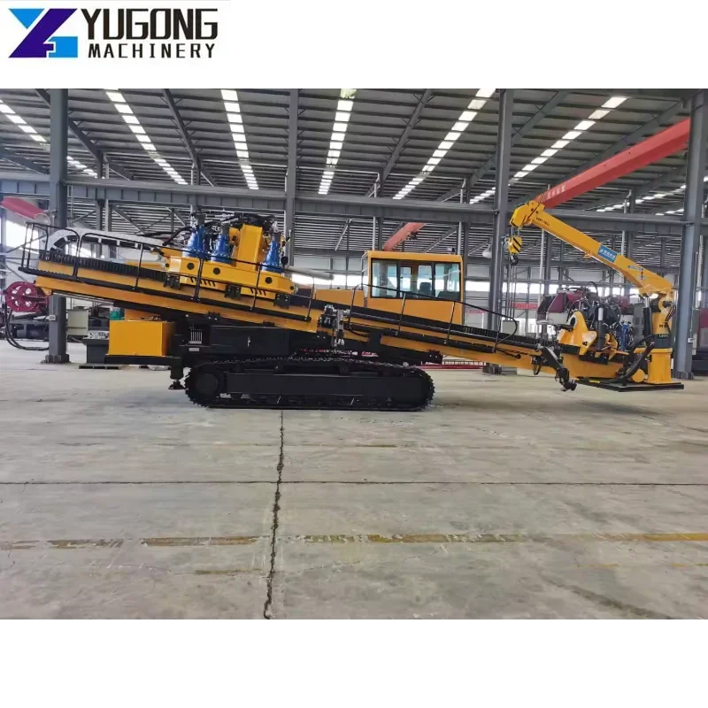 China HDD Horizontal Directional Drilling Rig Machine Underground Pipe Construction Horizontal Directional Drilling Rig Maschine