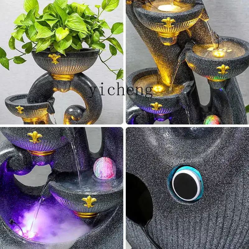 D21 Fountain, Living Room, Fish Tank, Entrance, Household Circulating Water, Landscape Balcony, Fish Pool, Flowing Water To Make