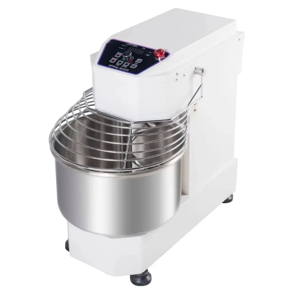 

20L Commercial Spiral Dough Mixer 110V 220V 8kg Flour Capacity Bakery Bread Pizza Mixer