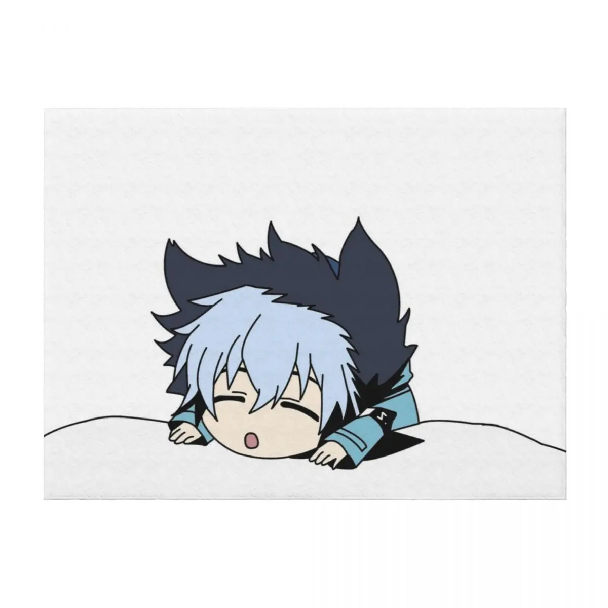 

Servamp - Kuro, Sloth, Sleepy Ash Throw Blanket Furry Beach Soft Plaid bed plaid Blankets