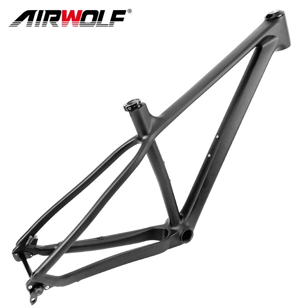 Airwolf 29ER Carbon MTB Frame BB92 Max 2.4inch Carbon Mountain Bike Frame 142*12/135*9 Exchange Mountain Bicycle Frame