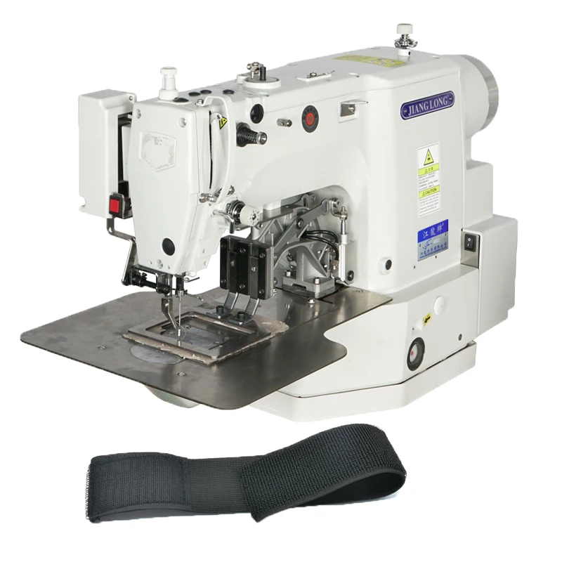 JL-0906 Direct Drive Automatic Bar Tacking Industrial Sewing Machine for Webbing Magic Tape