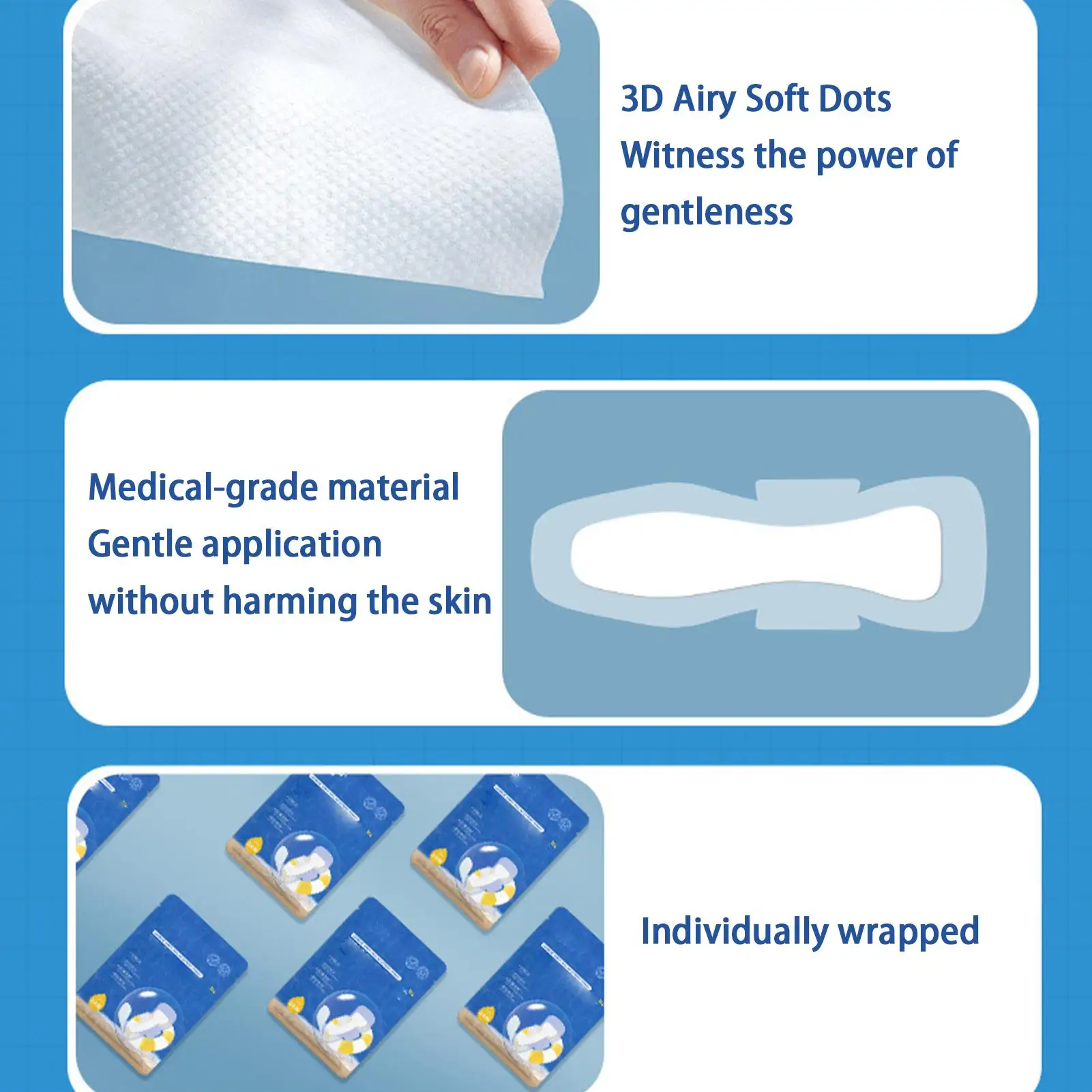 Safe Waterproof Women Private Patches PU Breathable Swimming Private Sticker For Daily Private Parts Intimate Areas Under