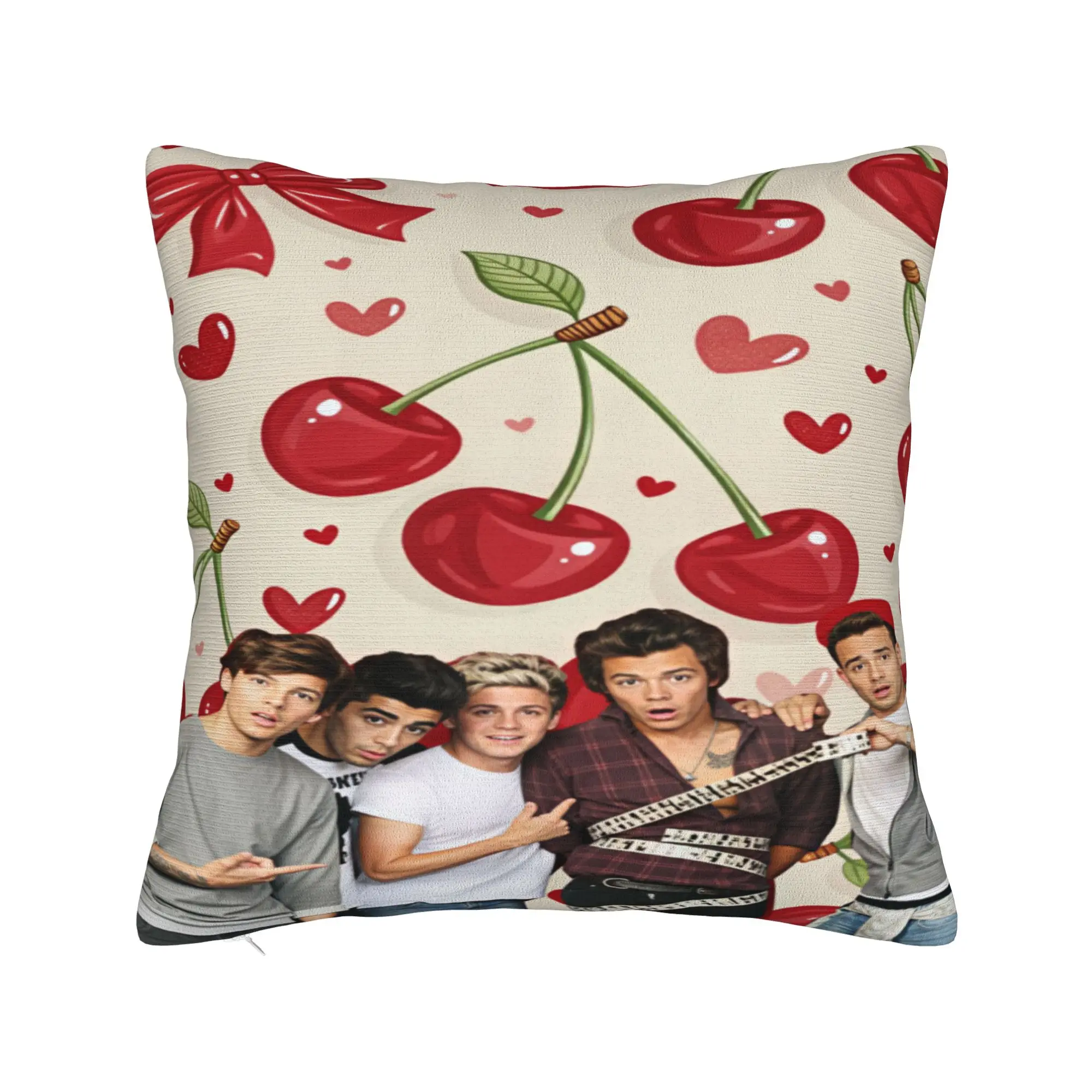 Ones Music and Direction Pillow Cover  Comfy Cushion Cover Novelty Pillow Case For Sofa Home Decoration