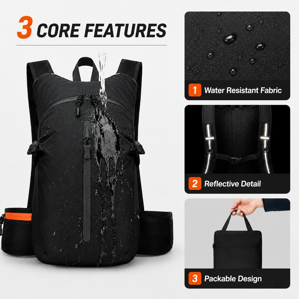 Foldable Bike Backpack Reflect - Cycling Gear Backpack review and price