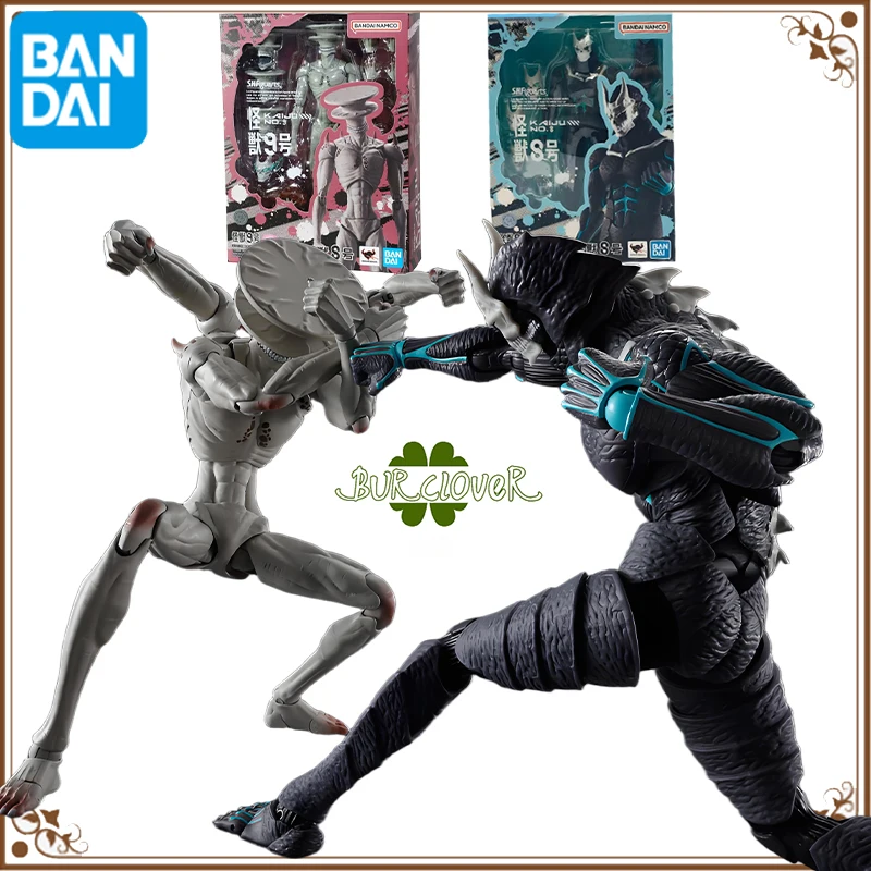 Bandai Originale SHF Kaiju No.8 Anime Figura Kaiju No.9 Action Figure Giocattoli Per Ragazzi/Ragazze/Bambini/Regalo di Natale