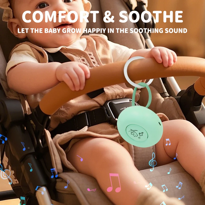 

Portable White Noise Machine for Baby Cry Detection 20 Soothing Sounds Sleep Aid Device Automatic Sound Sensing