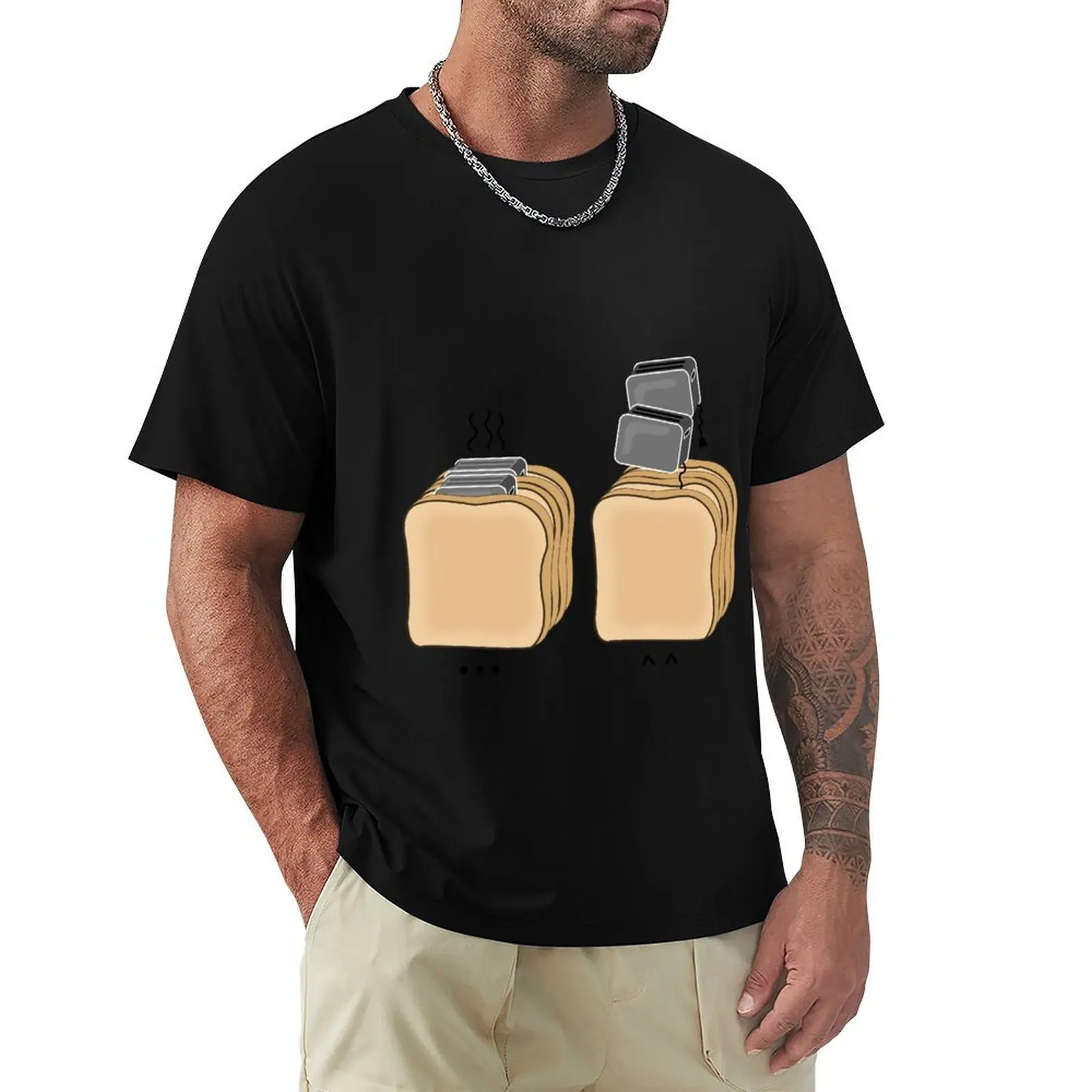 Toast and toaster T-Shirt Work Duty Casual T-Shirt