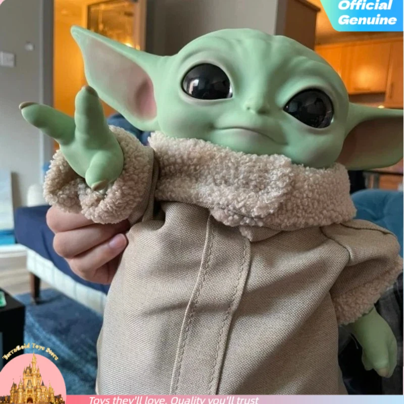

Плюшевая фигурка Йоды-младенца Грогу из «Звездных войн», 28 см, милая модель, подарок для детей, коллекционная кукла из «Мандалорца»