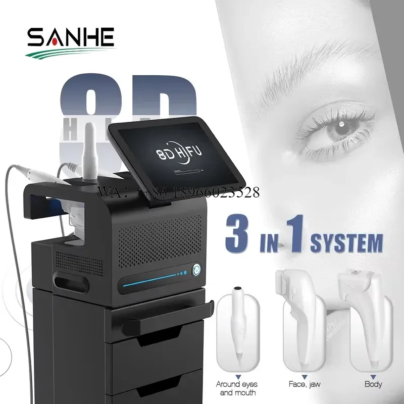 WMWMNU for SANHE THECH 8D Handheld High Frequency Beauty Device Commercial Tightening Face Lift Whitening Pigment