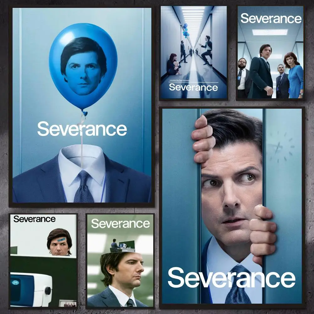 Sci-Fi Series S-Severance Poster PP Wall Art Prints Poster for Dorm Room Apartment Home Office Room Decor Gift Waterproof