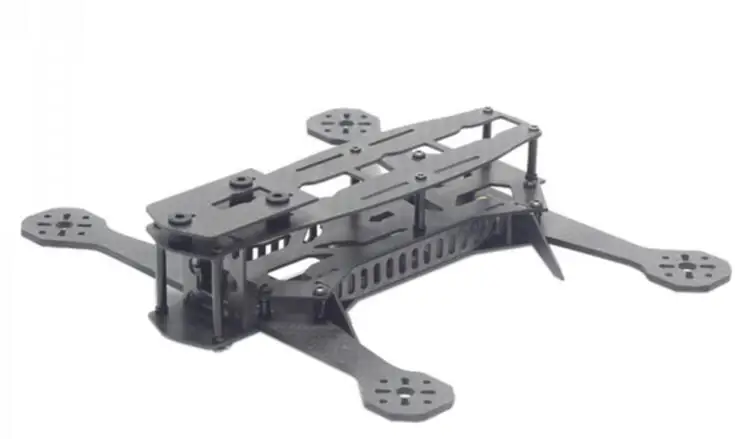 250mm 5-6inch GT-250 Mini 4-Axis Carbon Fiber Quadcopter Frame + color PCB Plate for Lumenier QAV-S 2 Sub FPV Multicopter