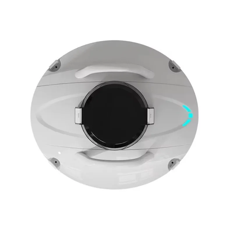 Custom Logo Wireless Strong Suction Dual Motors Piscina Above Ground Flat Cordless Automatic Swimming Cleaner Pool Robot