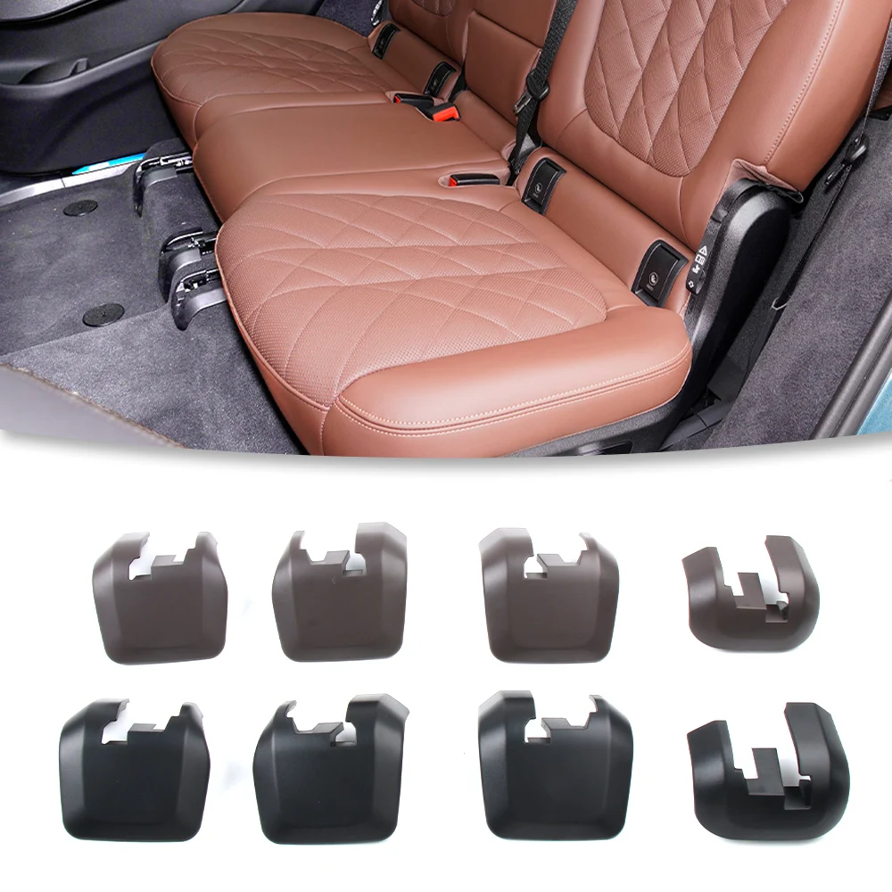 

LHD RHD Car Interior Back Row Rear Seat Second Row Guide Rail Seat Sliding Track Rail Trim Cover Replacement for BMW