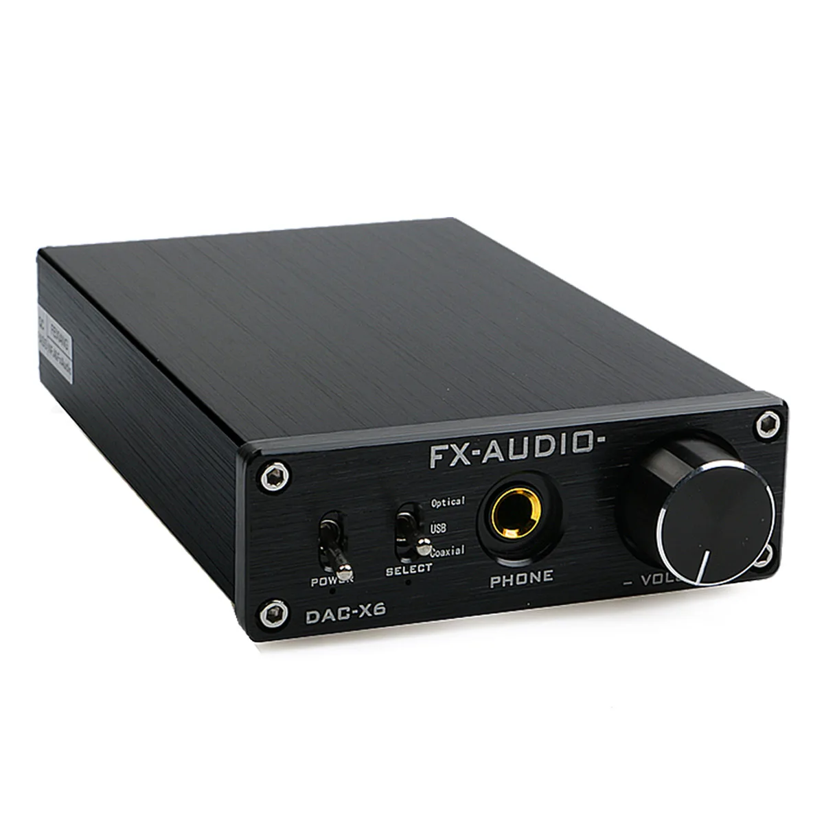 FX-AUDIO DAC-X6 HIFI Headphone amplifier DAC TPA6120A2 LM4562N Digital Audio Decoder USB/Coaxial/Optical IN RCA out preamplifier