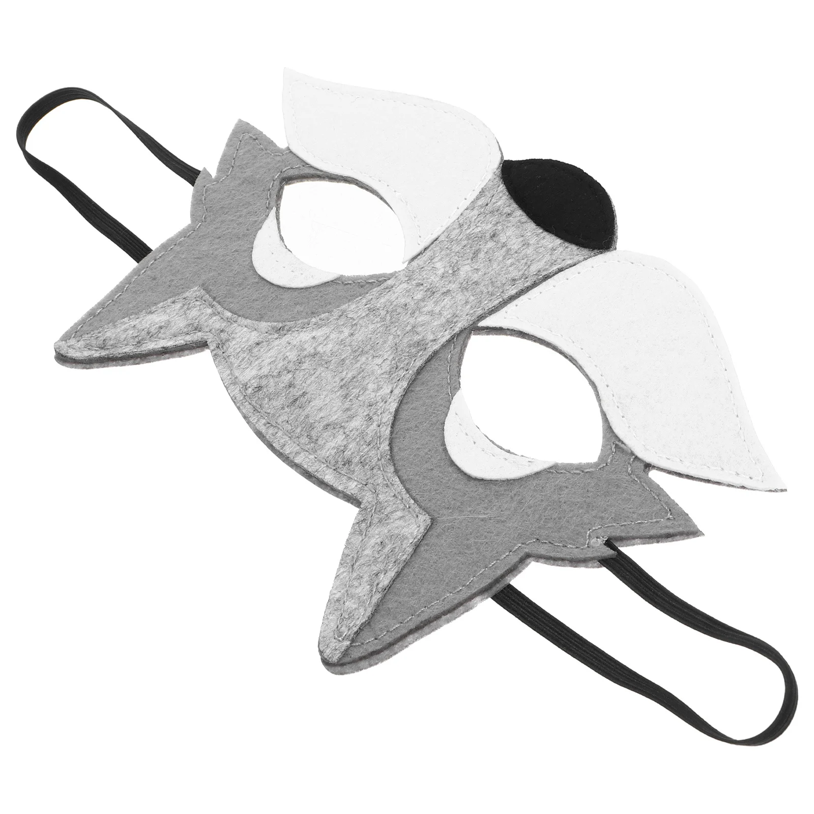Wolf Masker Cosplay Halloween Half Masker Maskerade Prestaties Festival Kostuum Feestartikelen Vilt Dierenmaskers