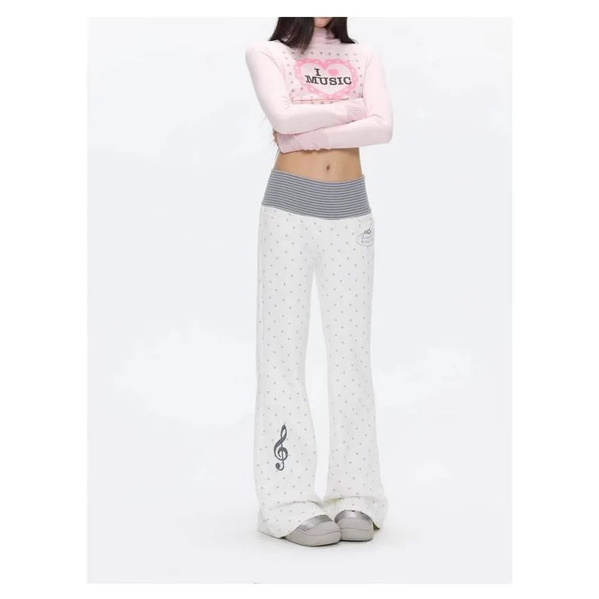 Womens White Dot Po…