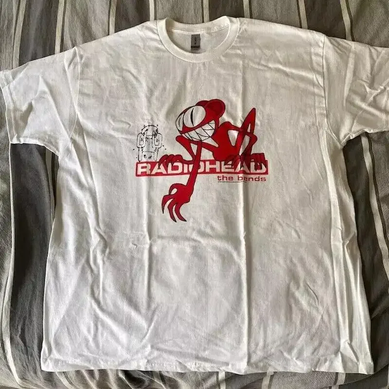 RARE Vintage Radiohead T Shirt The Bends Album Band