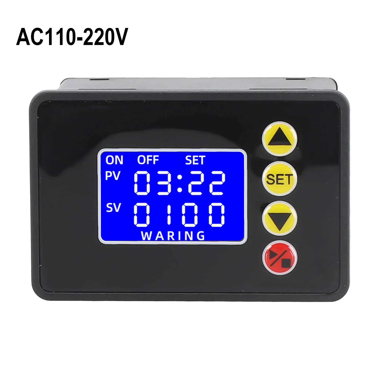 Microcomputer Programmable LCD Digital For Timer Relay For Time Controller with Multiple Delay and Timing Settings
