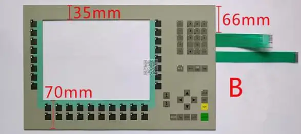 New MP370-12 KEY 6AV6542-0DA10-0AX0 6AV6 542-0DA10-0AX0 Keypad Keyboard