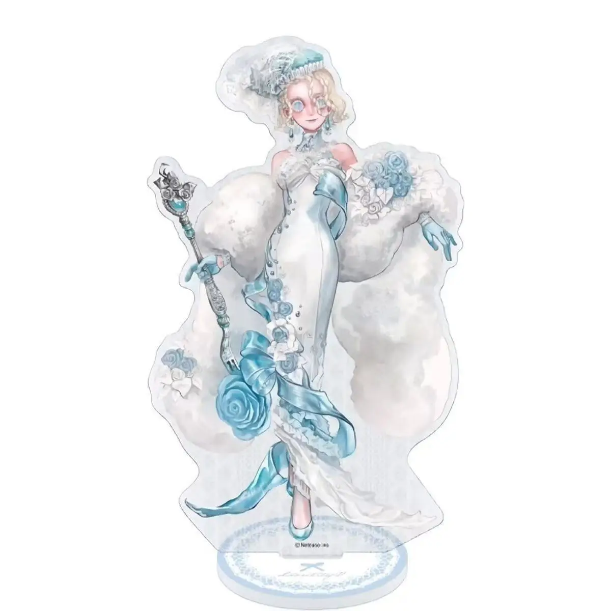 10cm Horror Game Identity V Acrylic Standee Figure Alice Derose Evelyn Moray Anime Character Stand Model Plaque Desktop Ornament