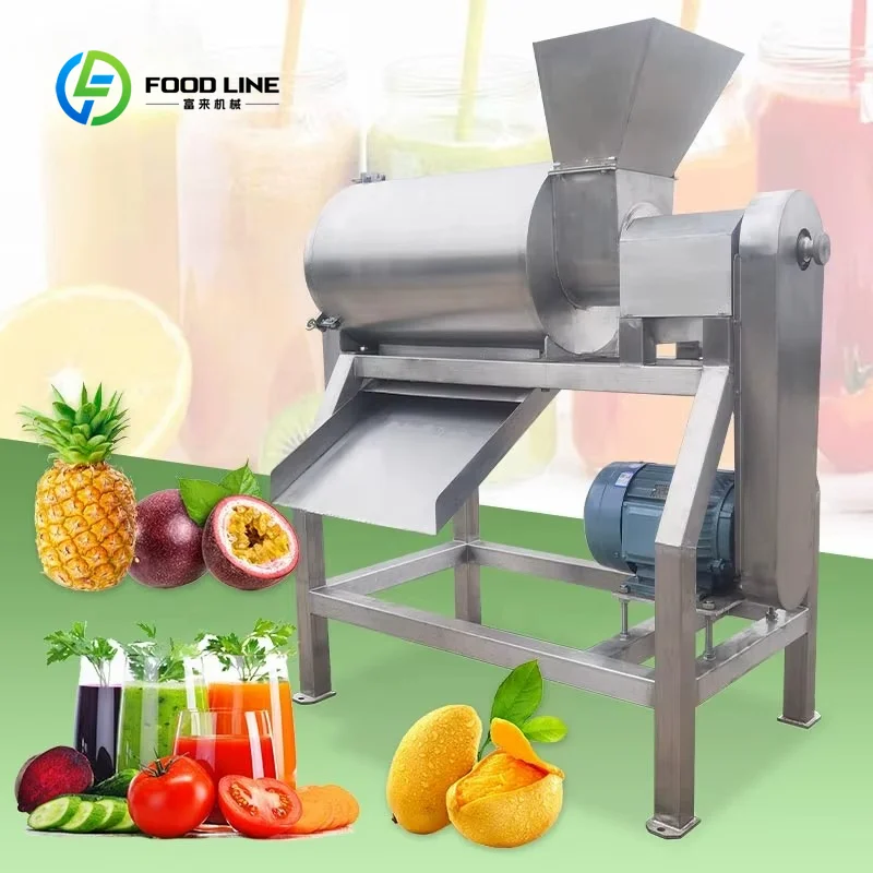 Custom made  Mango Fruit Destoner and Pulper Finisher Raspberry Guava Pulp Jam Make Apple Puree Machine