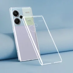 Shockproof Phone Case for Xiaomi Redmi Note 13 13R Pro Plus Note13 13Pro Pro+ 5G Luxury Soft Clear Silicone Original Back Covers