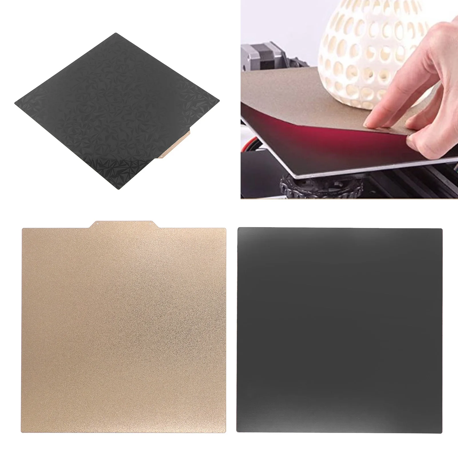 

3D Printer Platform Wide Filament Compatibility PEO Pattern 3D Printer Build with Magnetic Base for Ender 6 Build Plate