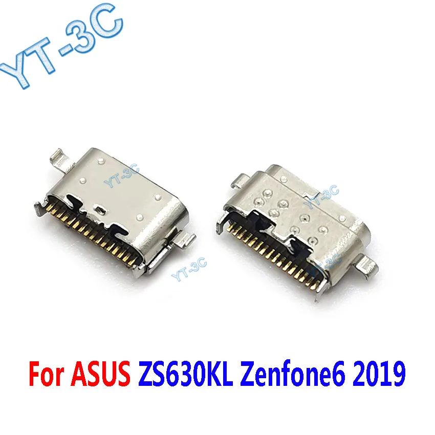 1-10PCS New Laptop Type-C Jack USB Connector Socket Charging Port Power Plug For ASUS ZS630KL Zenfone6 2019