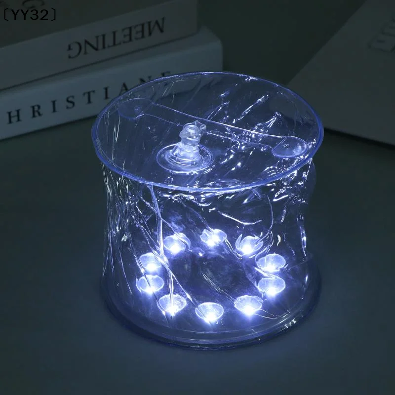 

Inflatable Solar Lantern Waterproof Solar Camping Lantern With 10 White LEDs Foldable Solar Lamp With Handle Emergency〔YY32〕