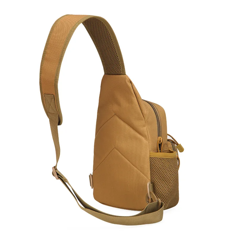 Outdoor Emergency Camouflage kettle chest bag Męski plecak turystyczny Nylonowa torba myśliwska wędkarska camo turystyczna na ramię