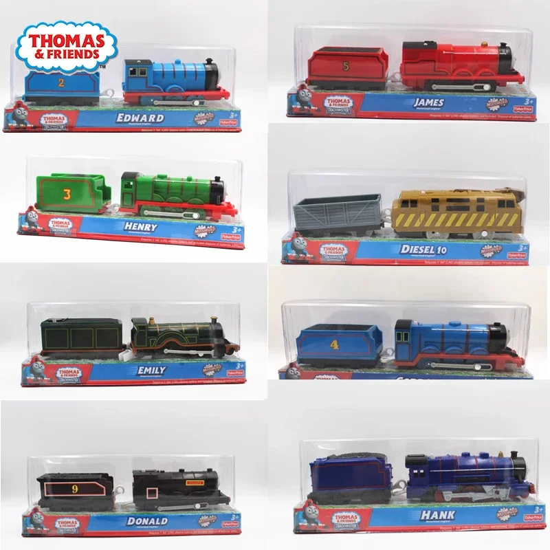 Originele Thomas & Friends Trackmaster Train Kinderspeelgoed Voor Jongens Kind Diecast 1/64 Auto Victor Ben Bill James Gordon Edward Cadeau