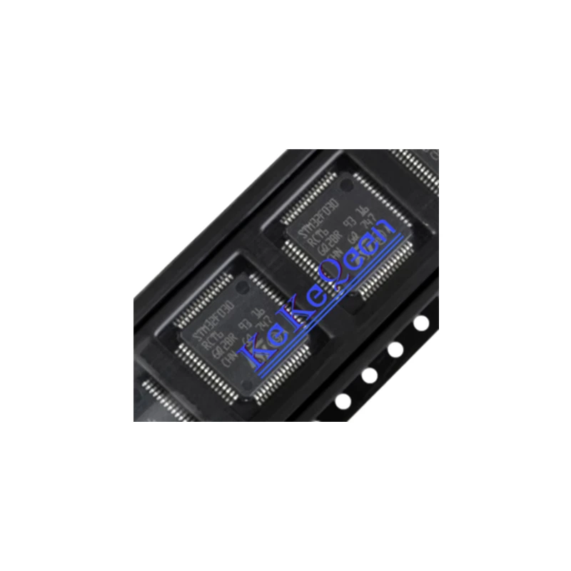 Original New Microcontroller STM32F030RCT6 LQFP-64 SMD IC MCU 32BIT 256KB FLASH 64LQFP