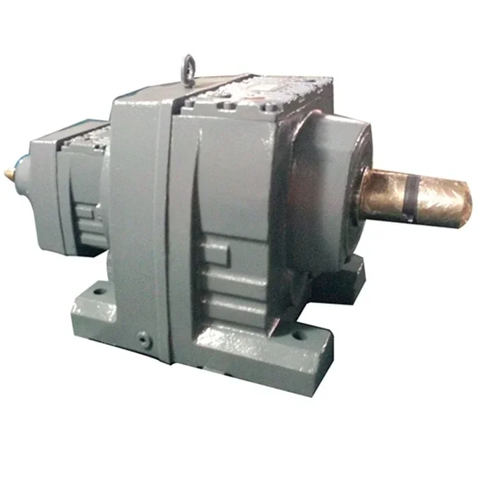 high quality R Gearbox Speed Reducer helical gearbox 3hp gear motor 3 phase gear motor