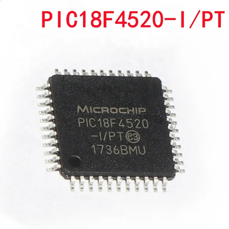 1-10PCS PIC18F4520-I/PT PIC18F4520 QFP44